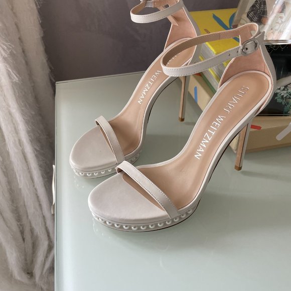 BRAND NEW Stuart Weitzman Bridal Shoe - Picture 3 of 8